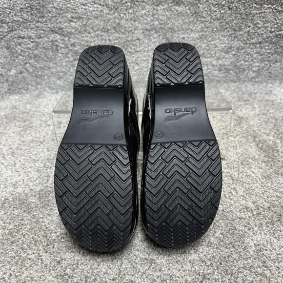 Dansko Shoes Womens Size 10 Professional Lightning Patent Clogs 606-570202 - Picture 9 of 14